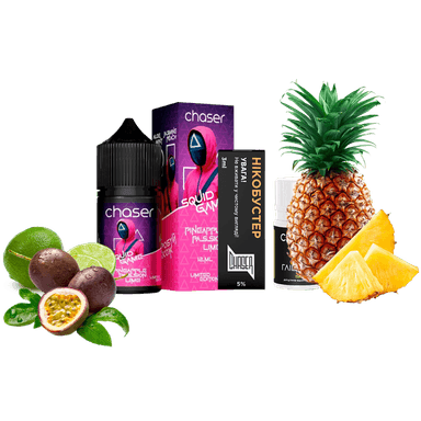 Набір для самозамішування Chaser Trends Pineapple Passion Lime (Ананас Маракуйя Лайм, 50 мг, 30 мл)
