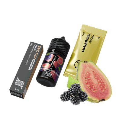 Набір для самозамішування Chaser Lux Blackberry Pink Guava (Ожина Гуава, 65 мг, 30 мл)