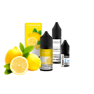 Набір для самозамішування Flavorlab PE 10000 Lemon (Лимон, 50 мг, 30 мл)