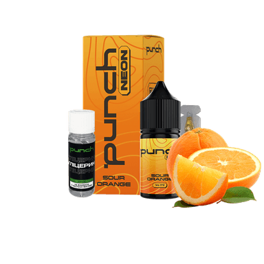 Набір для самозамішування Punch Neon Sour Orange (Кислий Апельсин, 65 мг, 30 мл)