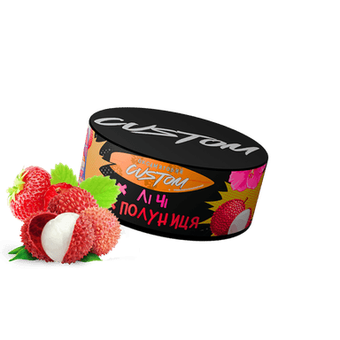 Тютюн Custom Лічі Полуниця (100 г)