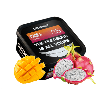 Тютюн Gedonist №35 Mango Dragon (Манго Пітайя, 200 г)