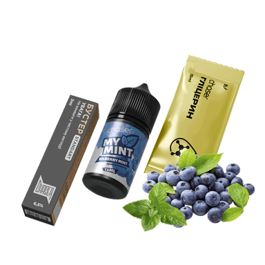 Набір для самозамішування Chaser My Mint Billberry mint (Лохина М'ята, 65 мг, 30 мл)