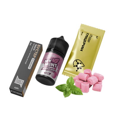 Набір для самозамішування Chaser My Mint Bubble mint (Жуйка М'ята, 65 мг, 30 мл)