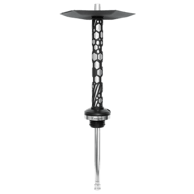 Кальян Embery Mono 4.0 Silver-Black (чорно-сріблястий, базовий комплект)