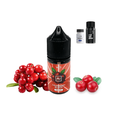 Набір для самозамішування WES Ai NEON Cranberry Blood (Журавлина, 50 мг, 30 мл)