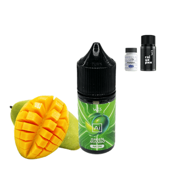 Набір для самозамішування WES Ai NEON Green Mango (Зелений манго, 50 мг, 30 мл)
