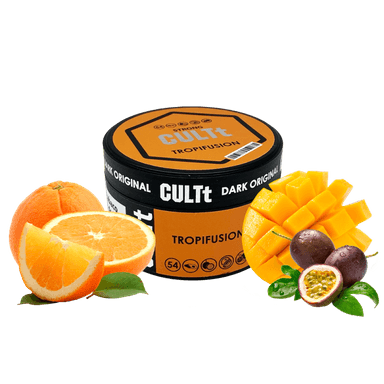 Тютюн CULTt Strong DS54 Tropifusion (Манго Маракуя Апельсин Грейпфрут, 100 г)