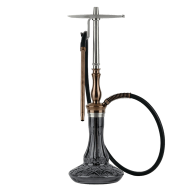 Кальян Oduman Sahra Black Glass Bronze Body (Бронзовий, повний комплект)