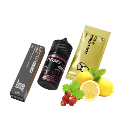 Набір для самозамішування Chaser Mix Wildberry Lemon Ultra (Суниця Лимон, 65 мг, 30 мл)