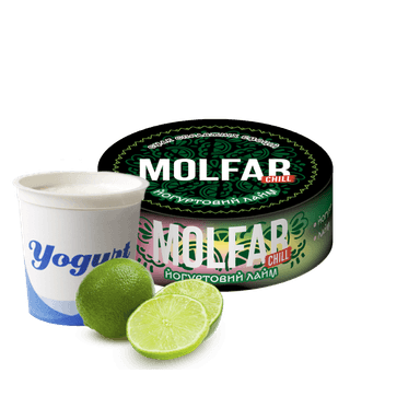 Тютюн Molfar Chill Line Йогуртовий Лайм (100 г)