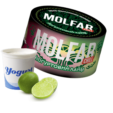 Тютюн Molfar Chill Line Йогуртовий Лайм (200 г)