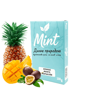 Кальянна суміш Mint Ананас Манго Маракуя (100 г)