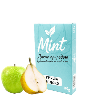 Кальянна суміш Mint Груша Яблуко (100 г)