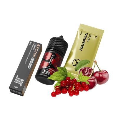 Набір для самозамішування Chaser Lux Currant Cherry Limited (Порічка Вишня, 65 мг, 30 мл)