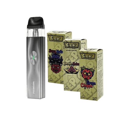 Комплект Vaporesso XROS 4 Mini та стартовий набір рідин