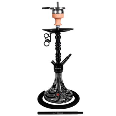 Кальян Amy Deluxe 073.02 Black (чорний, повний комплект)