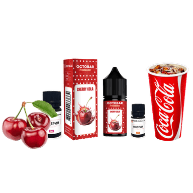 Набір для самозамішування Octobar Fresh & Sour Cherry Cola (Вишнева Кола, 50 мг, 10 мл)