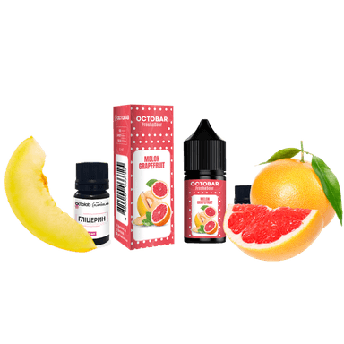 Набір для самозамішування Octobar Fresh & Sour Melon Grapefruit (Диня Грейпфрут, 50 мг, 10 мл)