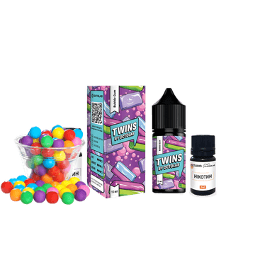 Набір для самозамішування Twins Bubble Gum (Жуйка, 50 мг, 30 мл)