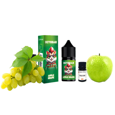 Набір для самозамішування Octobar NFT Apple Grape (Яблуко Виноград, 50 мг, 10 мл)