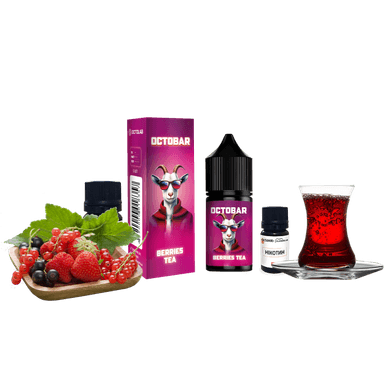 Набір для самозамішування Octobar NFT Berries Tea (Ягідний Чай, 50 мг, 10 мл)