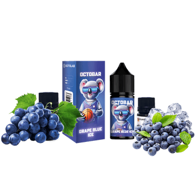 Набір для самозамішування Octobar NFT Grape Blue Ice (Виноград Лід, 50 мг, 30 мл)