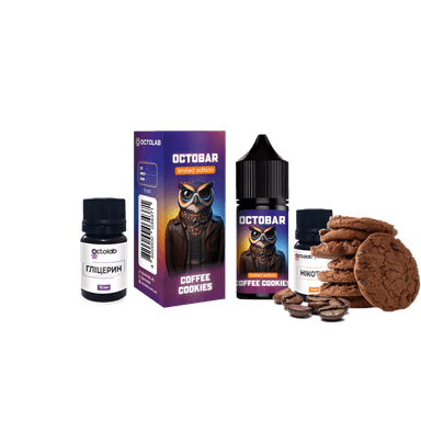 Набір для самозамішування Octobar NFT Coffee Cookies Limited Edition (Кава Печиво, 50 мг, 30 мл)
