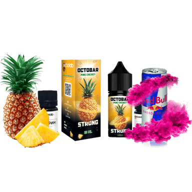 Набір для самозамішування Octobar Strong Pine Energy (Ананас Енергетик, 50 мг, 30 мл)