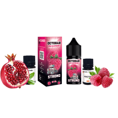 Набір для самозамішування Octobar Strong Pom Raspberry (Гранат Малина, 50 мг, 30 мл)
