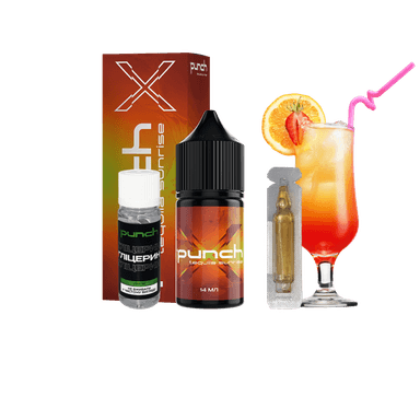 Набір для самозамішування Punch X Tequila Sunrise (Текіла Санрайз, 50 мг, 30 мл)