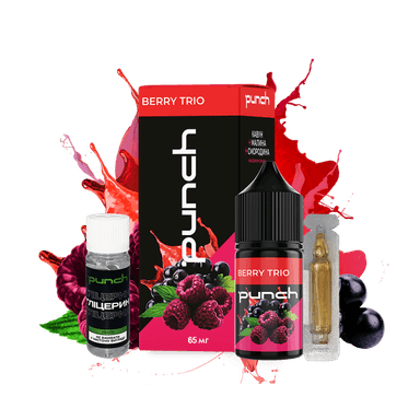 Набір для самозамішування Punch Berry Trio (Беррі Тріо, 65 мг, 30 мл)