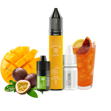 Набір для самозамішування Lucky Mango Passionfruit Lemonade (Манго Маракуя Лімонад, 65 мг, 30 мл)