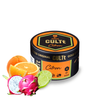 Тютюн CULTt G81 Citron (Пітайя Лайм Апельсин, 100 г)