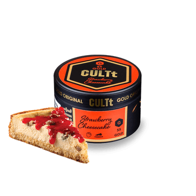 Тютюн CULTt G55 Strawberry Cheesecake (Полуничний Чізкейк, 100 г)