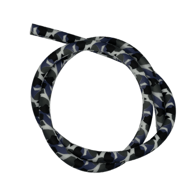 Силіконовий шланг для кальяну AMY Camouflage Dark Blue (Темно-синій)