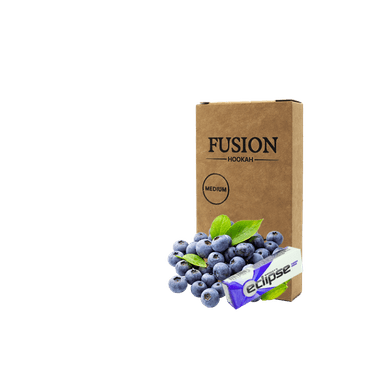 Тютюн Fusion Medium Blue Gum Ball (Чорнична Жуйка, 100 г)