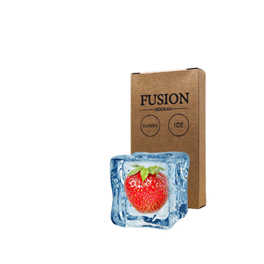 Тютюн Fusion Classic Ice Strawberry (Полуниця Лід, 100 г)
