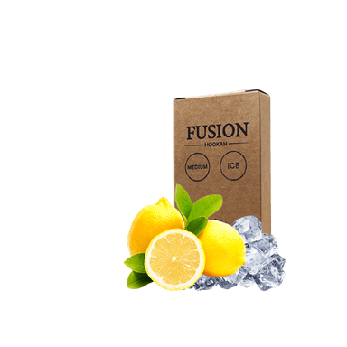 Тютюн Fusion Medium Ice Lemon (Лимон Лід, 100 г)