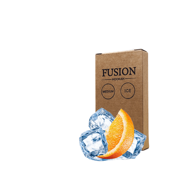 Тютюн Fusion Medium Ice Orange (Апельсин Лід, 100 г)