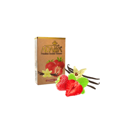 Тютюн Adalya Strawberry Vanilla (Полуниця Ваніль, 50 г)