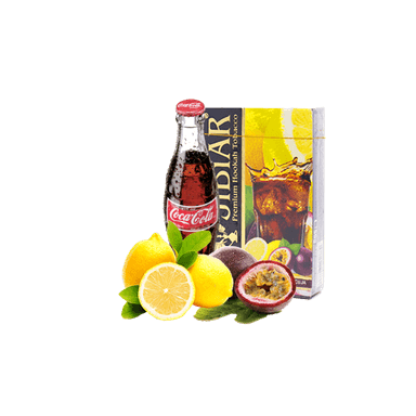 Тютюн Jibiar Cola lemon maracuja (Кола лимон маракуя, 50 г)
