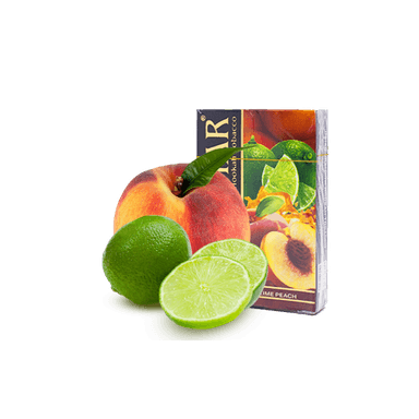 Тютюн Jibiar Lime peach (Лайм персик, 50 г)