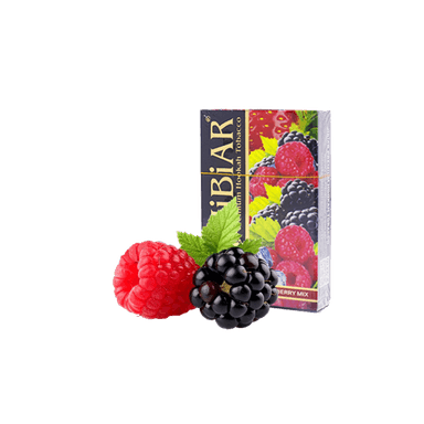 Тютюн Jibiar Red berry mix (Мікс Червоних ягід, 50 г)