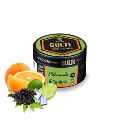Тютюн CULTt G107 Elderberry Lime Orange Ice (Бузина Лайм Апельсин Лід, 100 г)