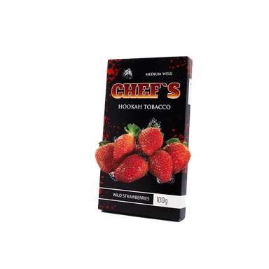 Тютюн Chefs Wild Strawberries (Дика Полуниця, 100 г)