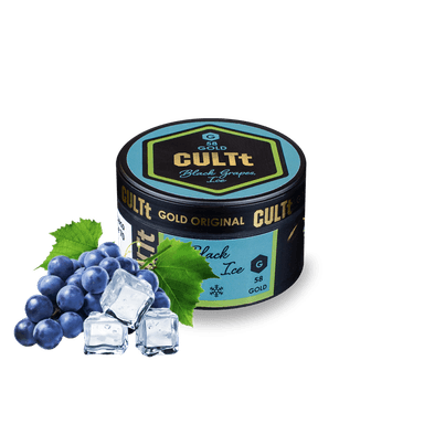 Тютюн CULTt G58 Black Grapes Ice (Чорний виноград Лід, 100 г)