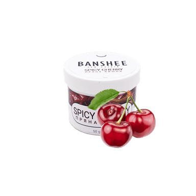 Кальянна чайна суміш Banshee Light Spicy Cherry (Пряна Вишня, 50 г)