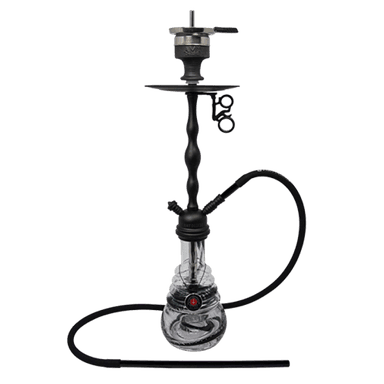 Кальян Amy Deluxe 630 Black (чорний, повний комплект)