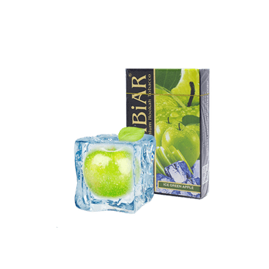 Тютюн Jibiar ice green apple (Зелене Яблуко Лід, 50 г)